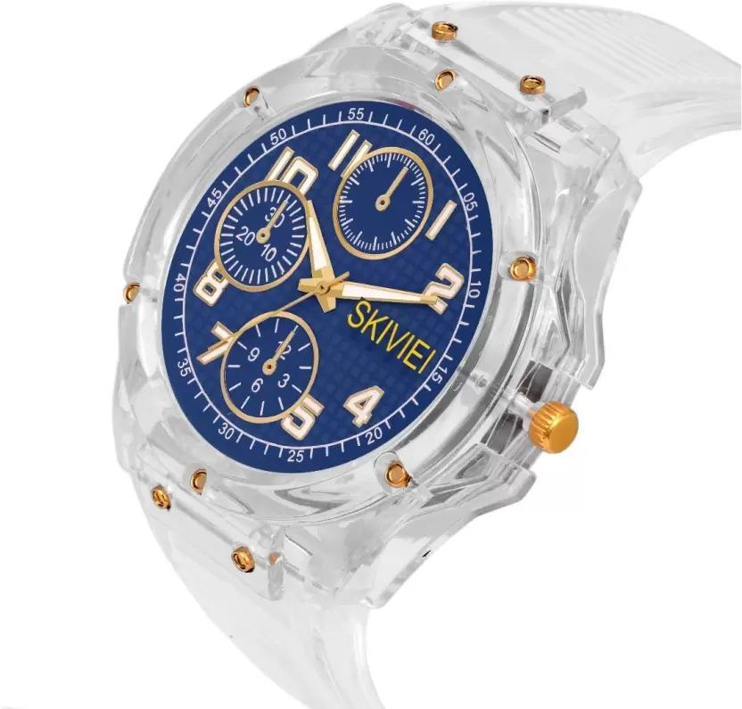 Transparent Analog Watch For Boys NOVAPIK