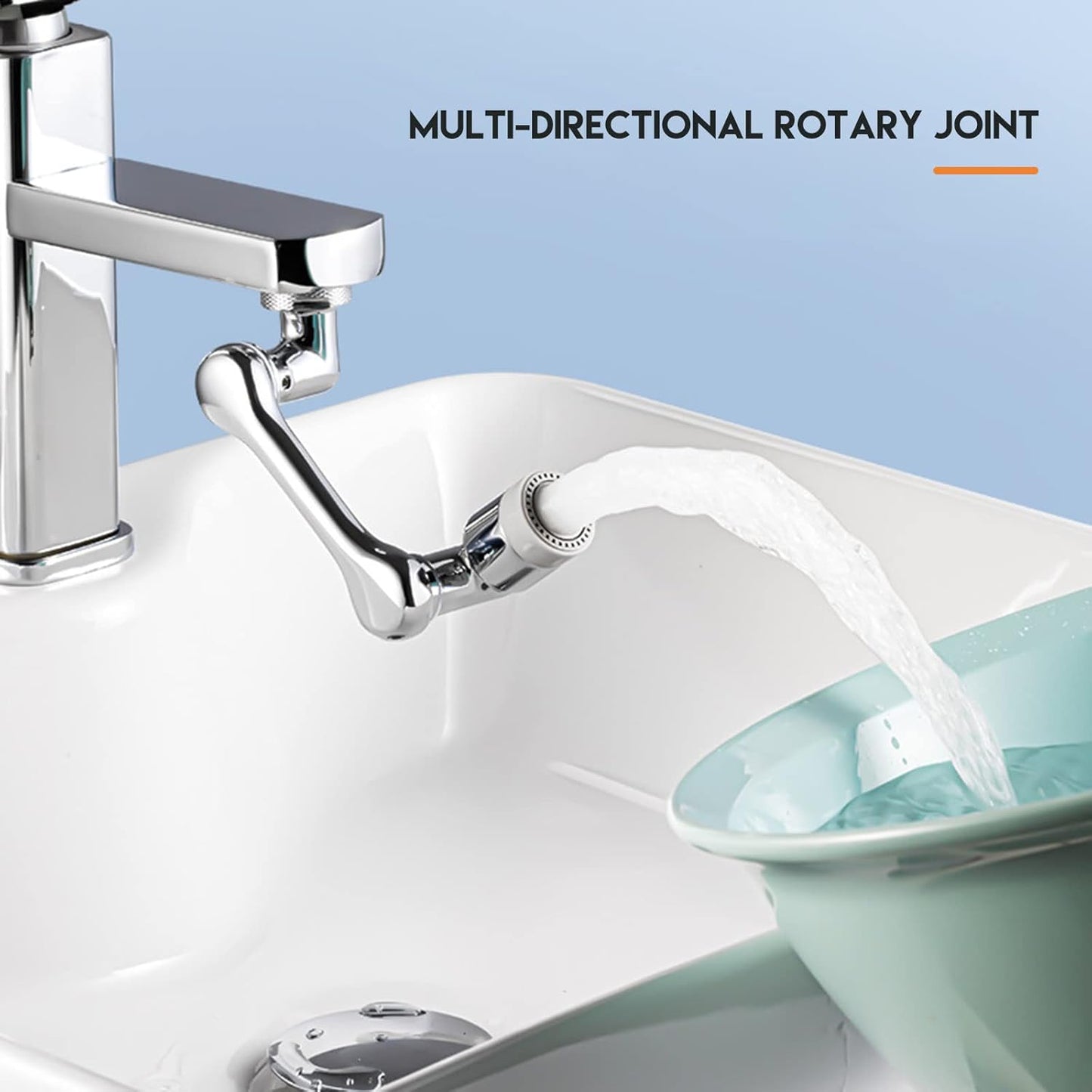 1pc 1080° Rotating Faucet Extender Trenzora
