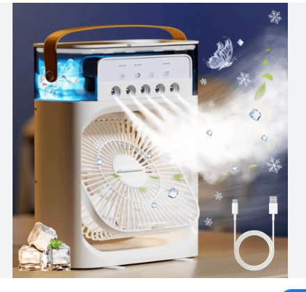USB Mini Air Cooler – Portable Chill Anywhere, Anytime NOVAPIK