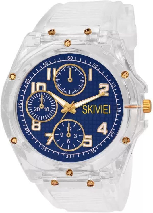 Transparent Analog Watch For Boys NOVAPIK