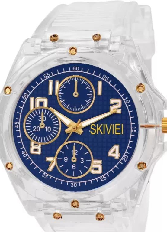 Transparent Analog Watch For Boys NOVAPIK