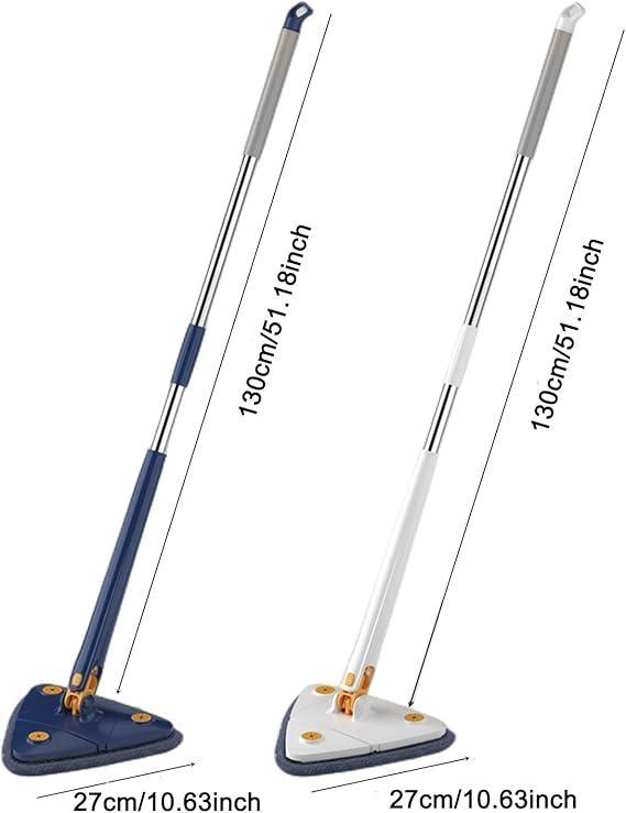 Blue Foldable Mop - 1 Pc Easy To Clean And Maintain NOVAPIK