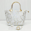 Chic Girl's Velvet Printed Hand Bag NOVAPIK
