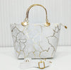 Chic Girl's Velvet Printed Hand Bag NOVAPIK