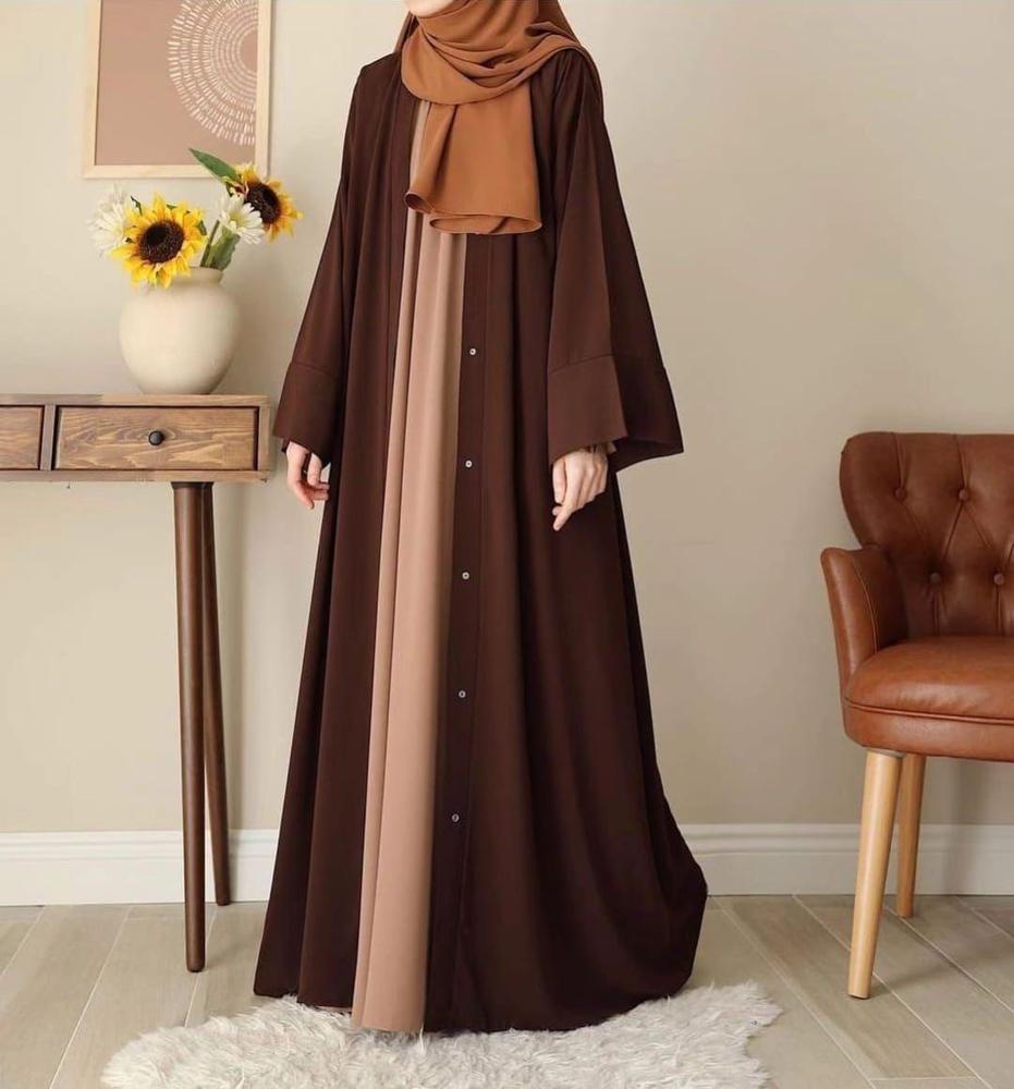 Georgette Full Abaya With Stoller NOVAPIK