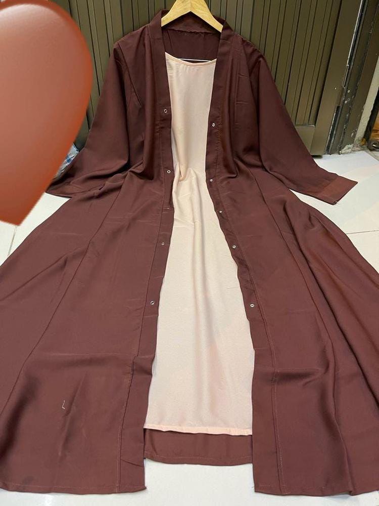 Georgette Full Abaya With Stoller NOVAPIK