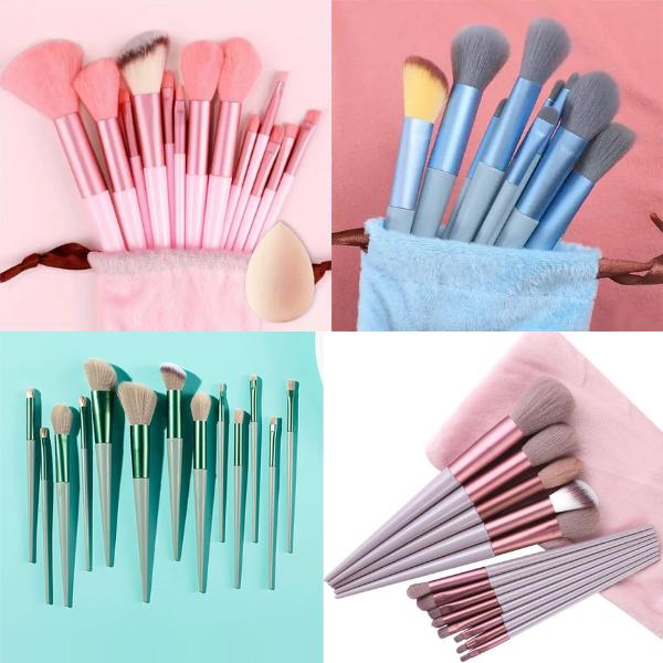 Reusable Makeup Brushes Set NOVAPIK