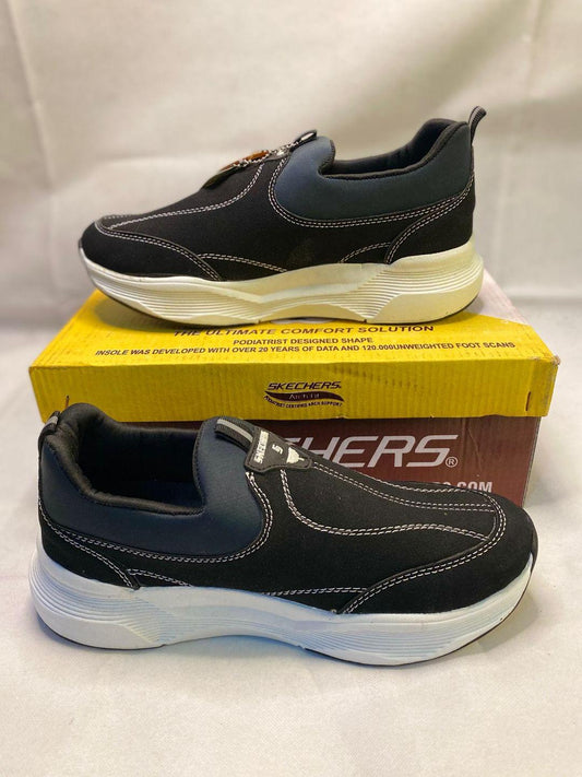 Men's EVA Fancy Skechers - Line Black NOVAPIK