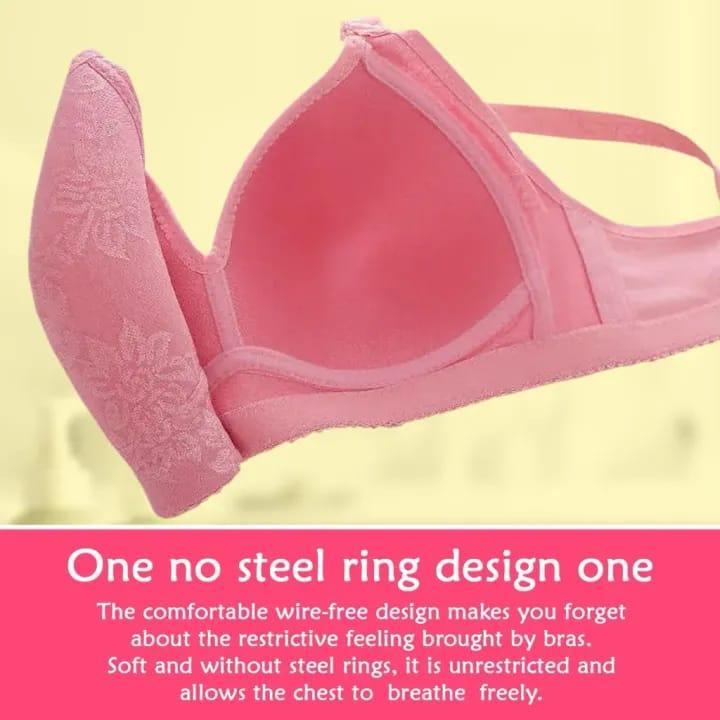 Silk Sequins Padded Push Up Bra NOVAPIK