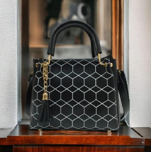 Women's PU Leather Printed Shoulder Bag NOVAPIK