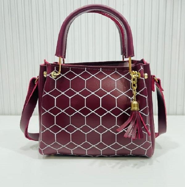 Women's PU Leather Printed Shoulder Bag NOVAPIK