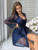 Luxurious Blue Silk Nightwear Set - Light Weight & Comfortable NOVAPIK