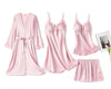 Silk Embroidered Comfortable And Lightweight Nightwear Set NOVAPIK