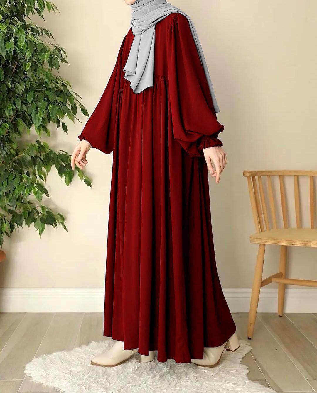 Georgette Texture Full Abaya NOVAPIK
