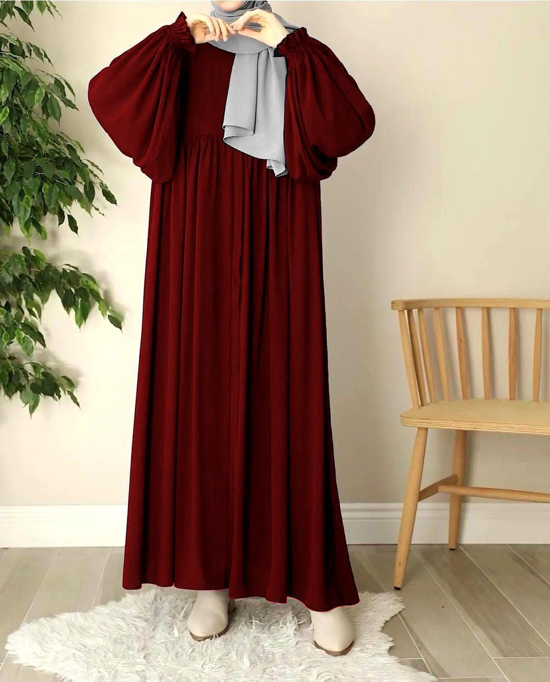 Georgette Texture Full Abaya NOVAPIK