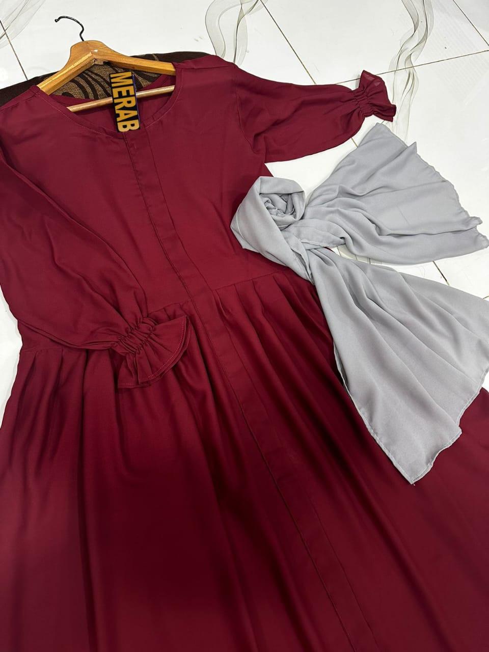 Georgette Texture Full Abaya NOVAPIK