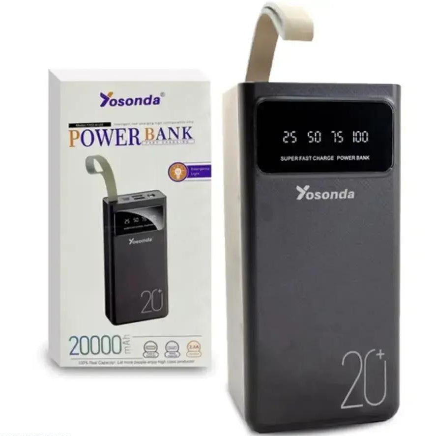 Power Bank - Charge Up to 3 Devices at Once with Fast Charging - 1 Pack NOVAPIK