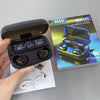 Black Bluetooth 5.3 Earbuds with Long-Lasting Battery NOVAPIK