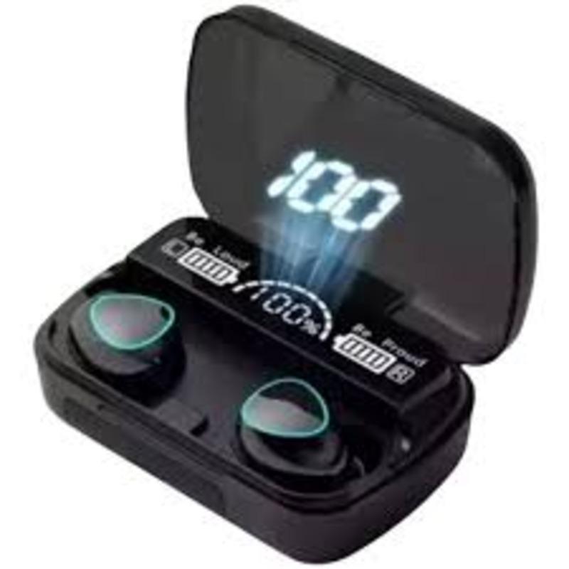 Black Bluetooth 5.3 Earbuds with Long-Lasting Battery NOVAPIK