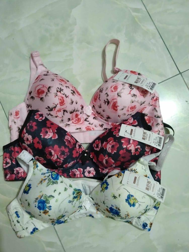 Cotton Printed Comfortable And Breathable Padded Bra NOVAPIK