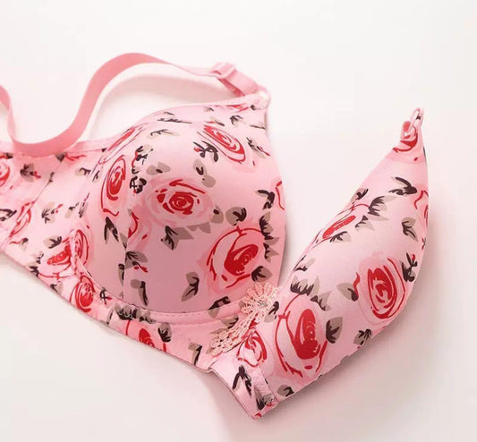 Cotton Printed Comfortable And Breathable Padded Bra NOVAPIK