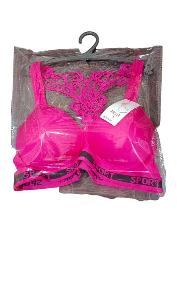 Padded Net Lace Sports Bra NOVAPIK