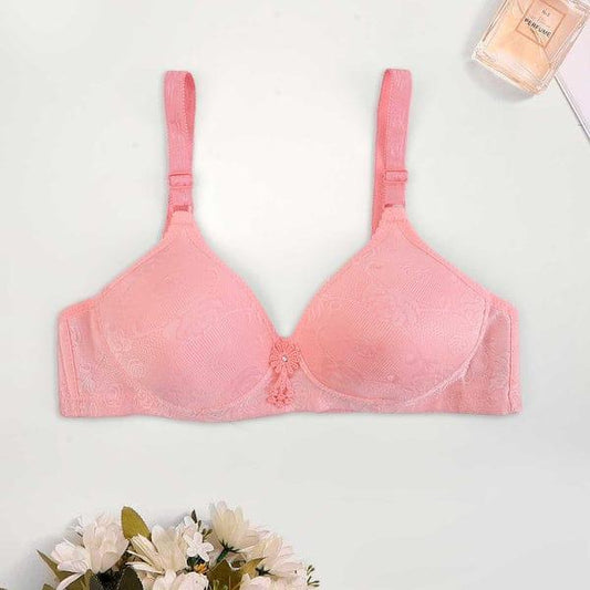 Women's Floral Design Push Up Padded Bra NOVAPIK