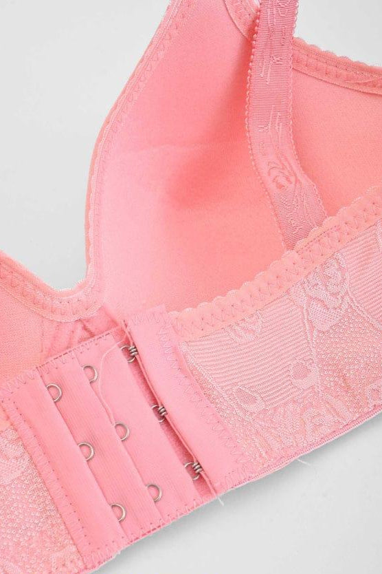 Women's Floral Design Push Up Padded Bra NOVAPIK