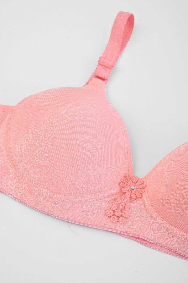 Women's Floral Design Push Up Padded Bra NOVAPIK