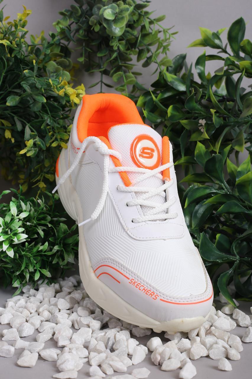 Men's White Synthetic Leather Casual Gripper - Perfect for Running & Everyday Wear NOVAPIK