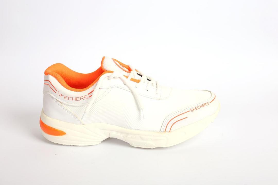 Men's White Synthetic Leather Casual Gripper - Perfect for Running & Everyday Wear NOVAPIK