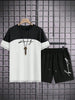 Men's Polyester Printed T-Shirt & Shorts Tracksuit NOVAPIK