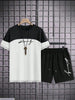 Men's Polyester Printed T-Shirt & Shorts Tracksuit NOVAPIK