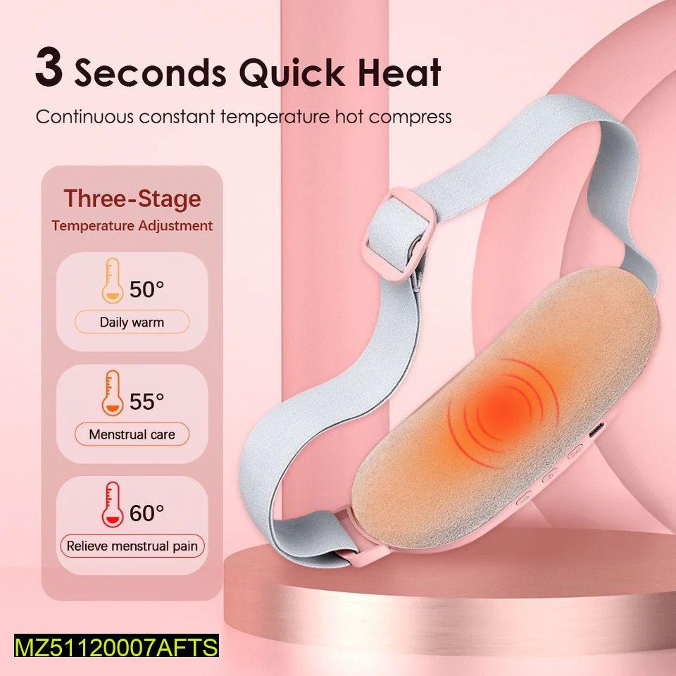 Electric Period Cramp Massager Vibrator Heating Belt For Menstrual Relief Pain NOVAPIK