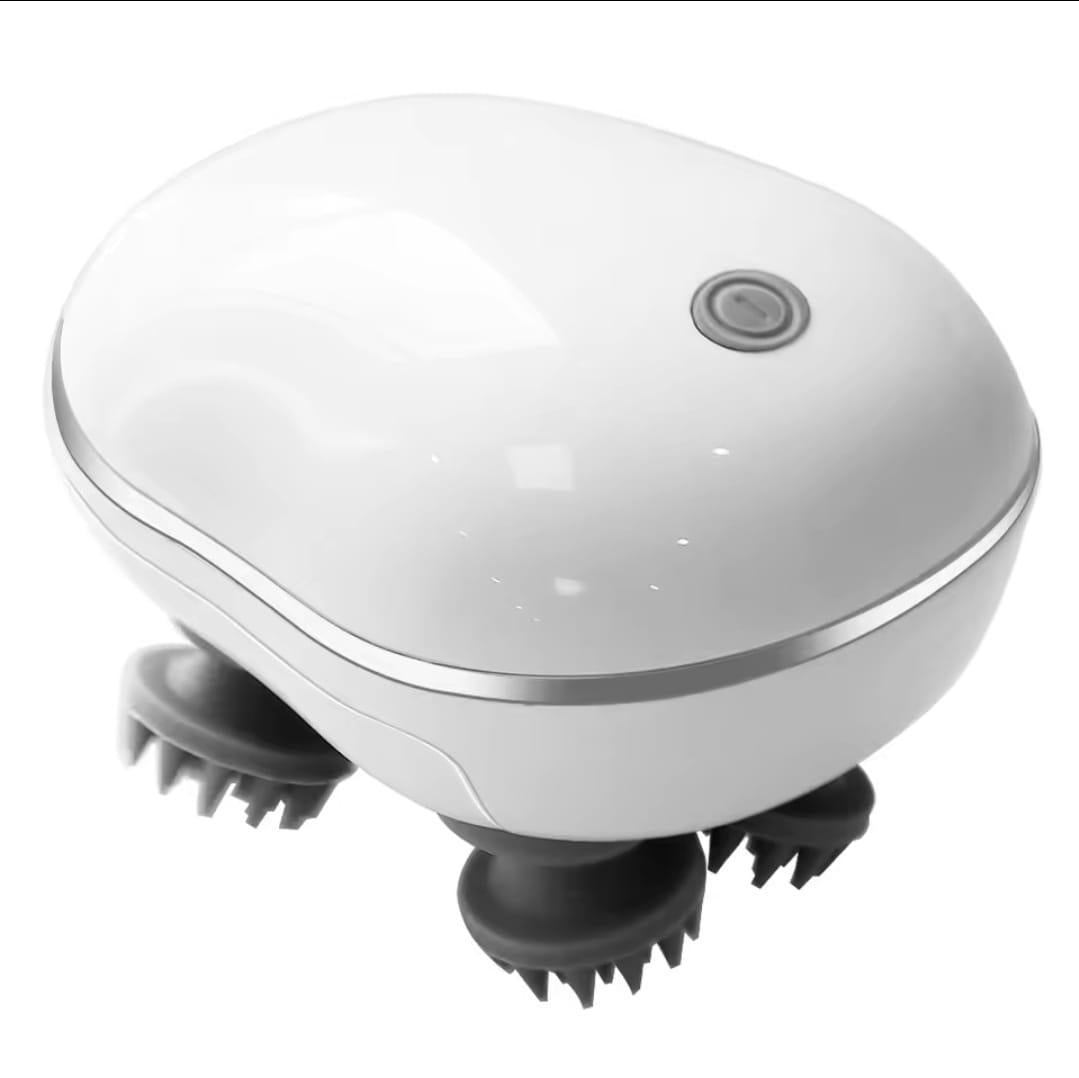 Detachable White Silicone Body Massager - Perfect for People and Pets NOVAPIK