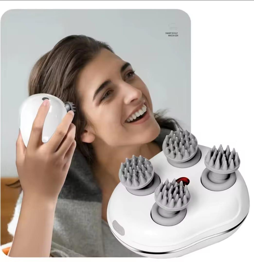 Detachable White Silicone Body Massager - Perfect for People and Pets NOVAPIK