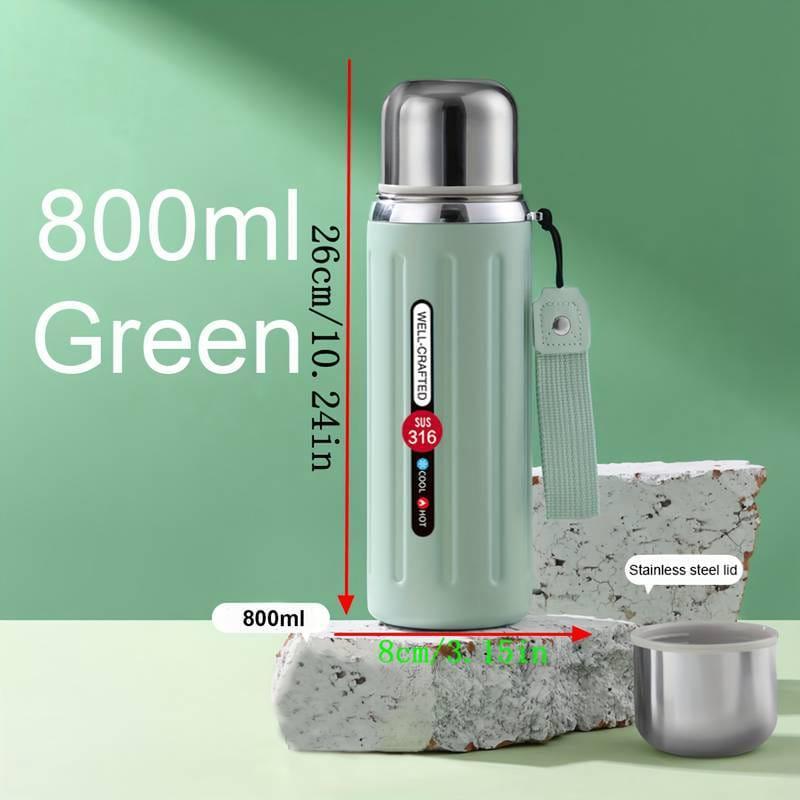 Thermal Isolation Vacuum Water Bottle, 800 Ml NOVAPIK