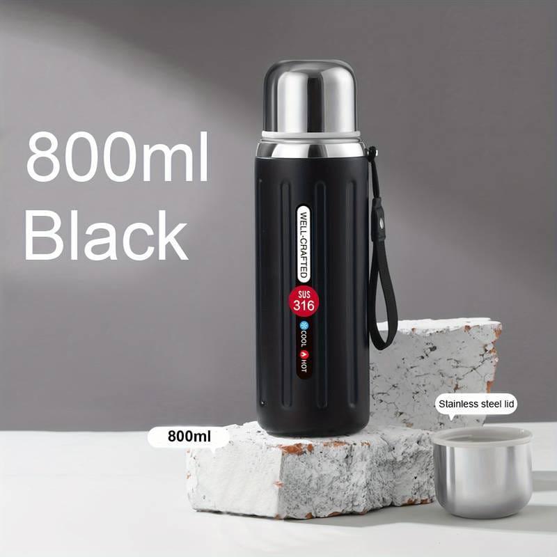 Thermal Isolation Vacuum Water Bottle, 800 Ml NOVAPIK