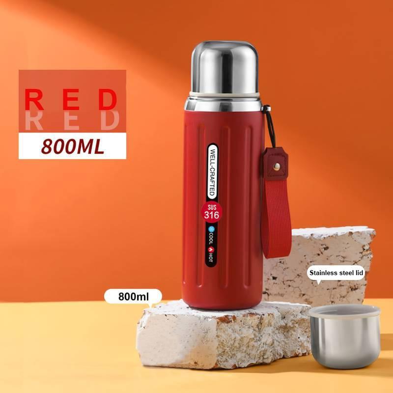 Thermal Isolation Vacuum Water Bottle, 800 Ml NOVAPIK