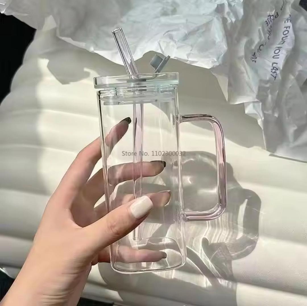 Modern Glass Mug – Perfect for On-the-Go NOVAPIK