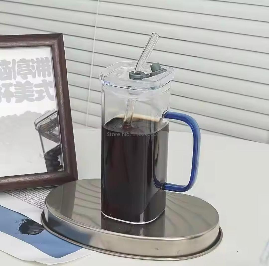 Modern Glass Mug – Perfect for On-the-Go NOVAPIK