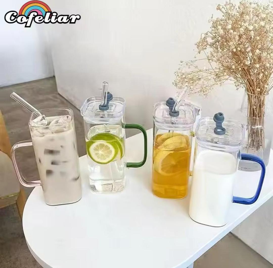 Modern Glass Mug – Perfect for On-the-Go NOVAPIK