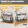 Durable Black Stainless Steel Organizer - 1 Pc for Efficient Storage Solutions NOVAPIK