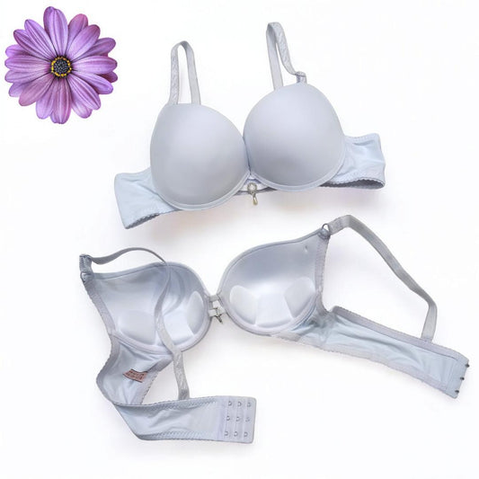 Silk Plain Comfortable And Lightweight Push Up Bra NOVAPIK