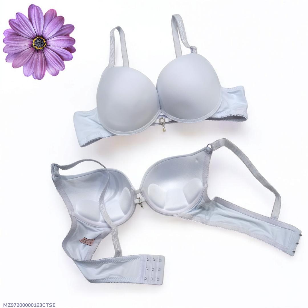 Silk Plain Comfortable And Lightweight Push Up Bra NOVAPIK