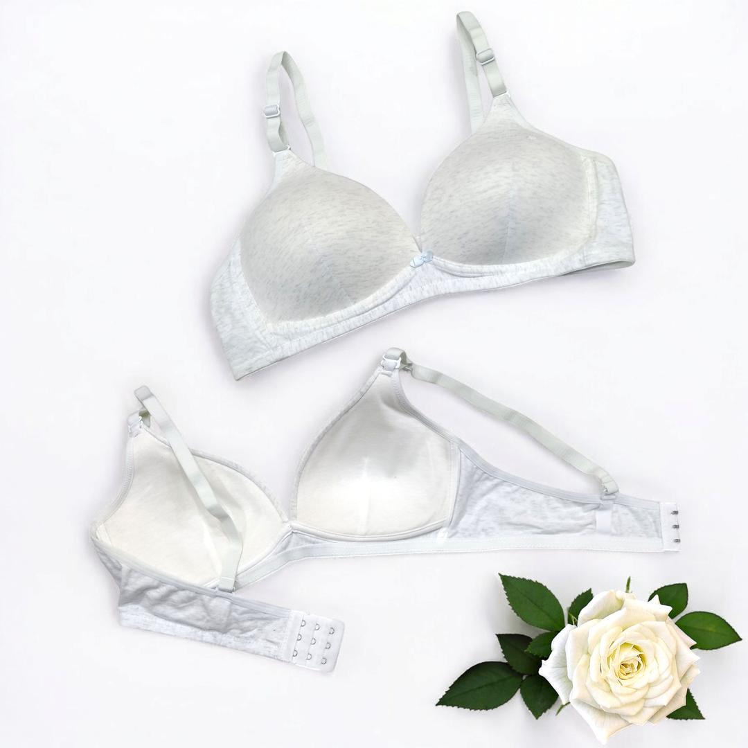 Comfortable Multicolor Padded Bra - 1 Pcs Lightweight Jersey NOVAPIK