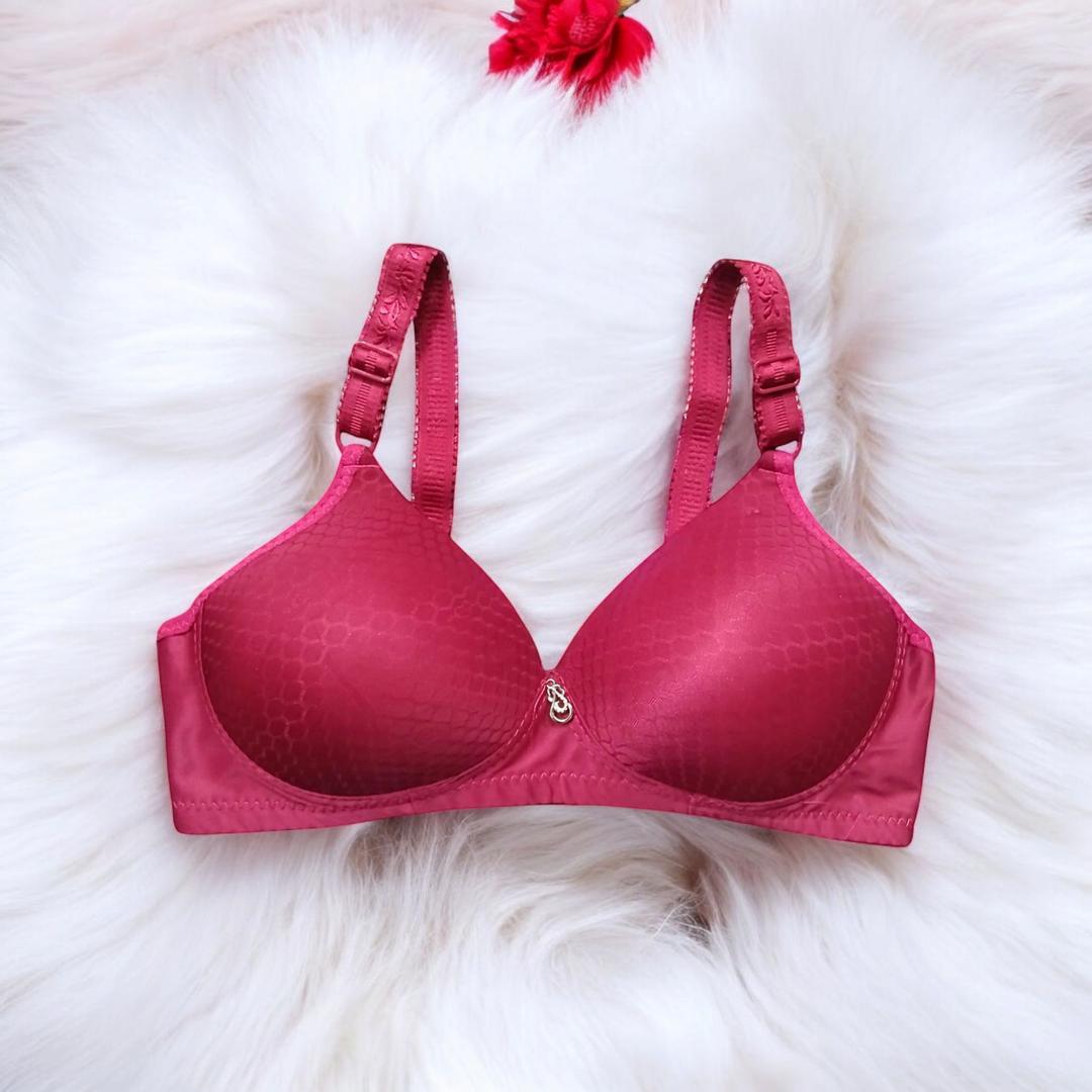Silk Plain Comfortable And Lightweight Padded Bra NOVAPIK
