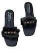Stylish Women's Casual PVC Flats - 1 Pair Available in Multiple Sizes NOVAPIK
