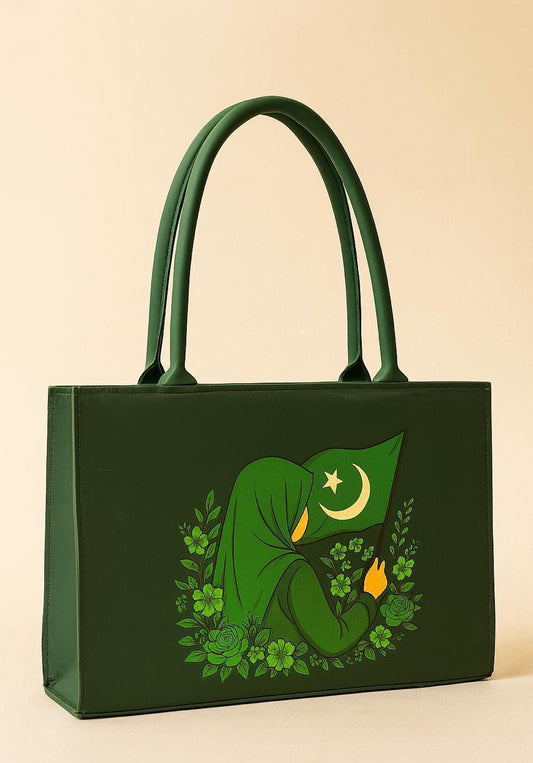 Trendy Printed Canvas Tote NOVAPIK