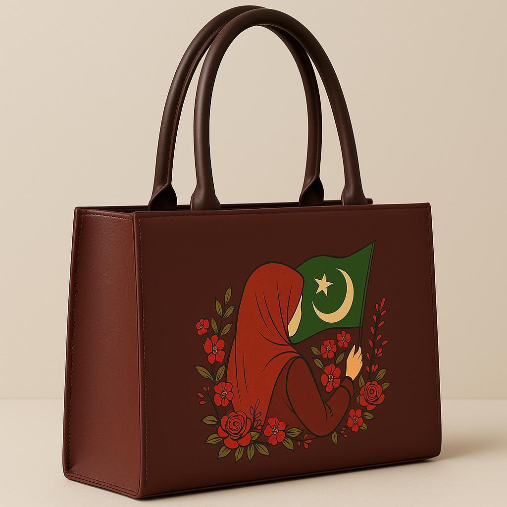 Trendy Printed Canvas Tote NOVAPIK